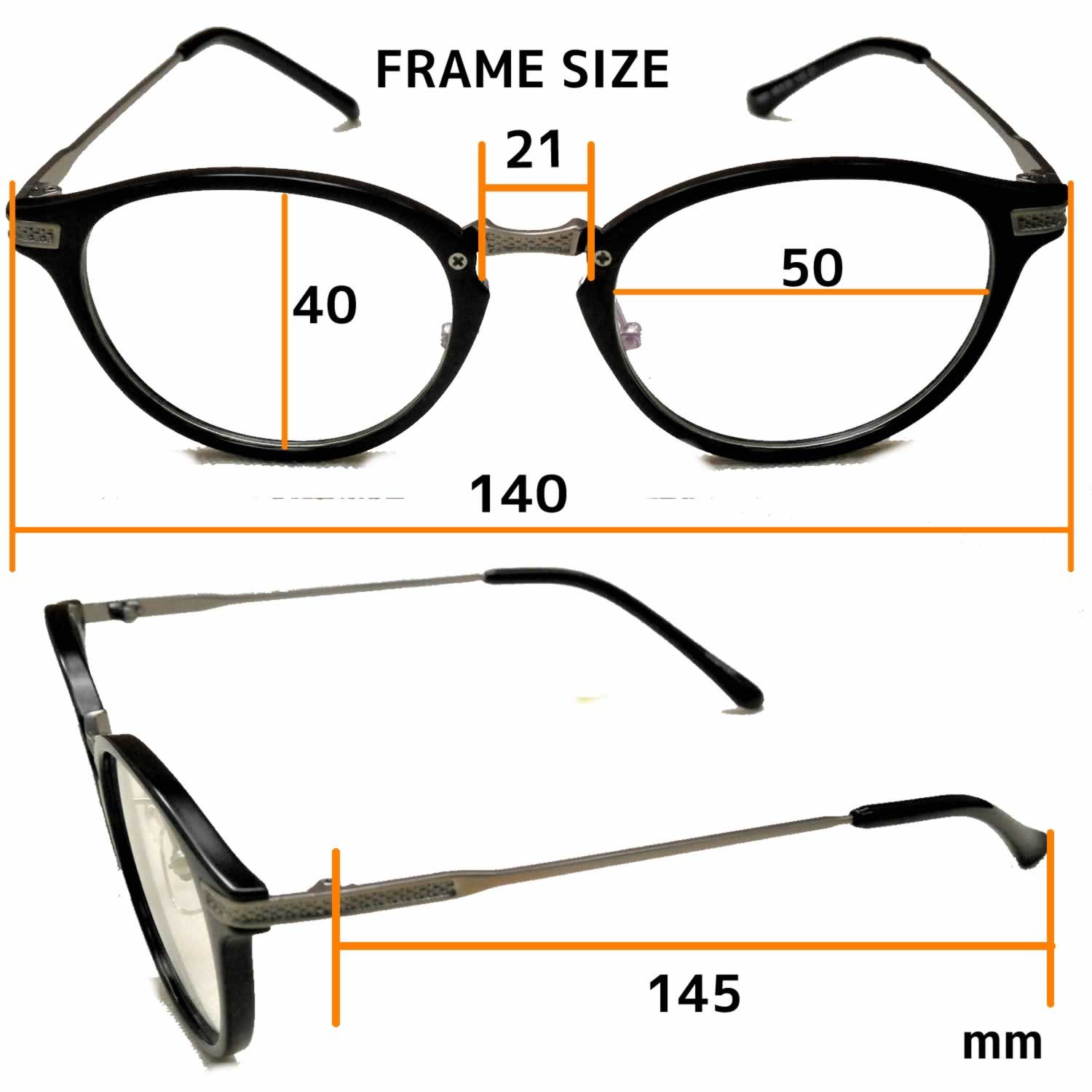 Amazon | [Netmeganecom] 眼鏡 近眼 近視 度付き メガネ 【 JPn1691c1S